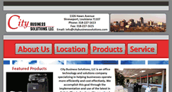 Desktop Screenshot of citybusinesssolutions.com